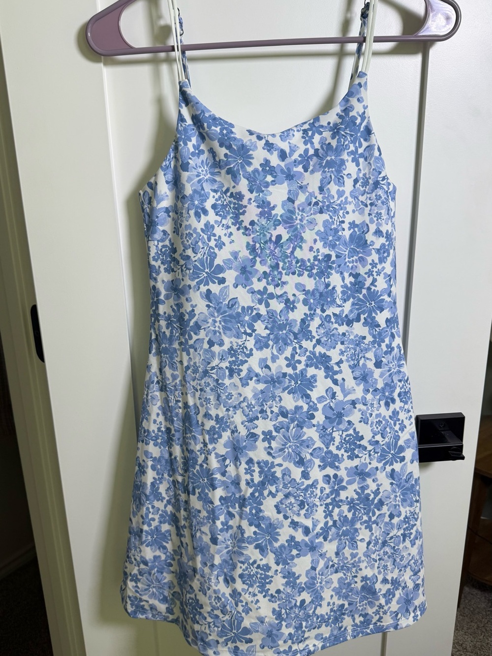 abercrombie kids Blue and White Floral Dress
